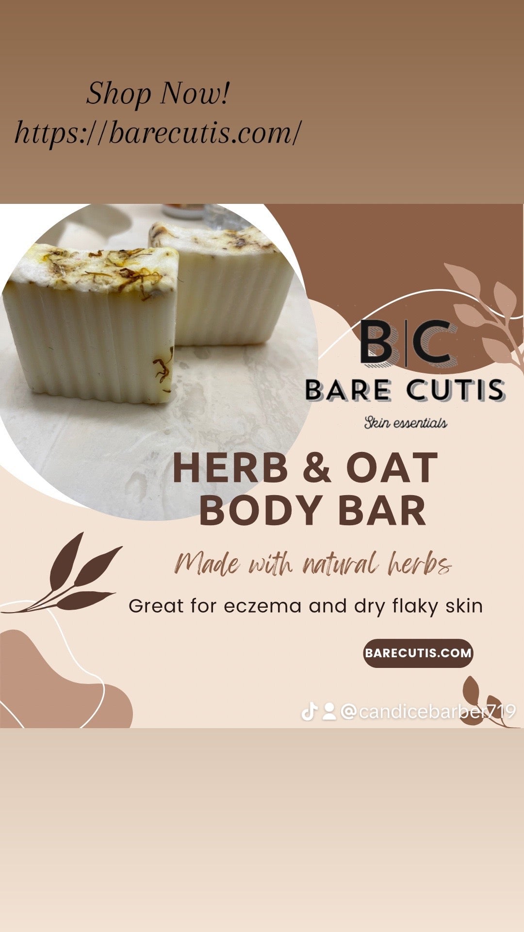 Herb & Oat 🌾Body Bar